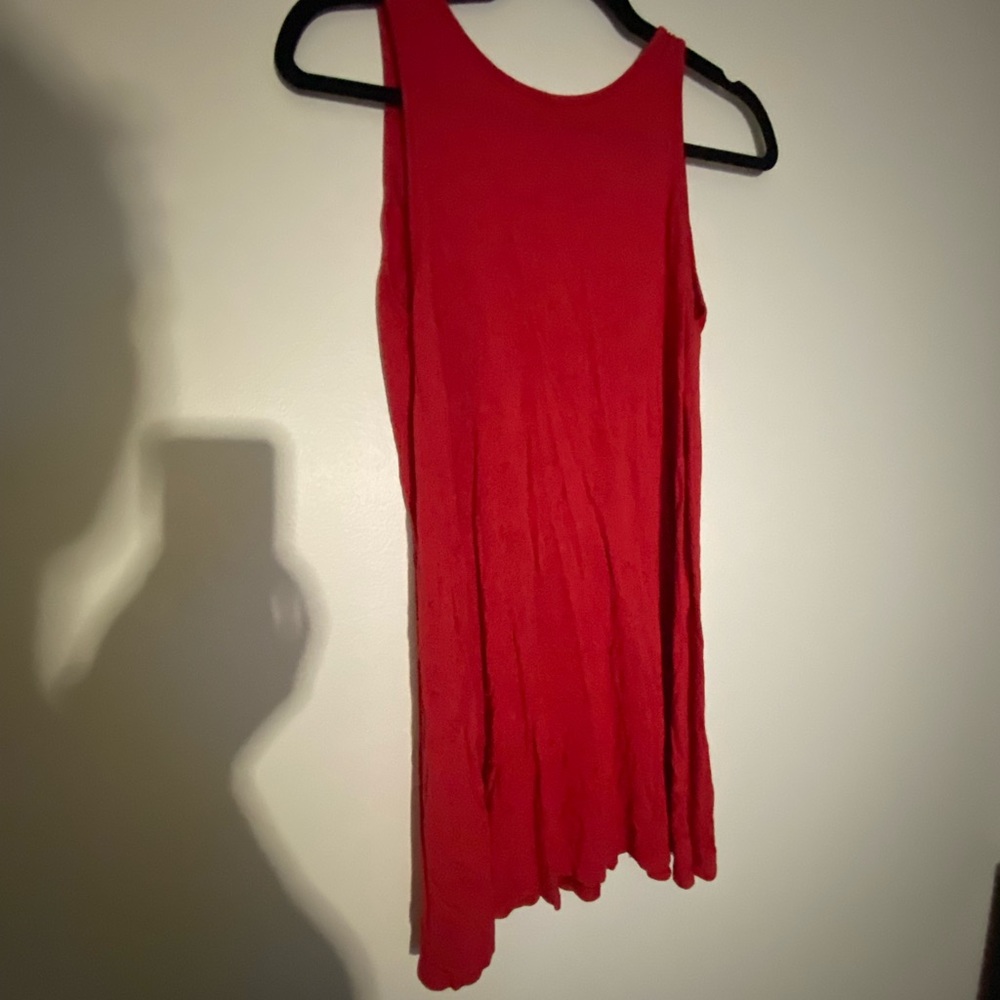#5 Lulas Red open back dress